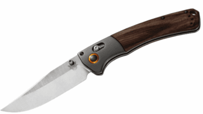 Crooked River Wood Folding Knife Manual Opening AXIS 15080-2