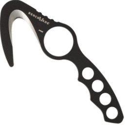 Rescue Hook Strap Cutter Long with Boltaron Sheath, Black 10 BLK ...