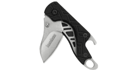 Cinder Folding Pocket 1.4 Sheepsfoot 3Cr13 Steel Blade Nylon Handle Black 1025FB36