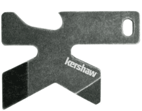 K-Tool Keychain Multi Tool, 2" Overall, Blackwash - K TOOL - Image 2