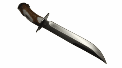 Alamo Bowie 10'' XT-75 Stainless Blade Crown Stag Handle CB-10/CR