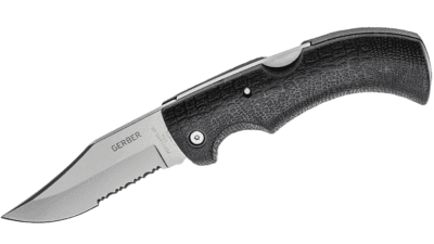 Gator Folding 3.75" Lockblade Serrated Knife  46079