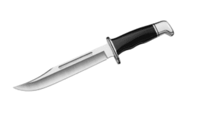 0120 General Fixed Blade Knife with Leather Sheath Black Phenolic Handle 0120BKS-B