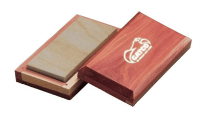 Arkansas Sharpening 4" Natural Soft Stone Wooden Storage Box 80040