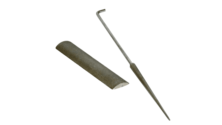 Serrated Knife Sharpener & Curved Knife Blade Stone ASCG