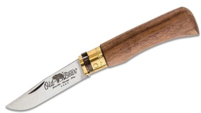 Antonini Medium Folding Knife Walnut Wood Handle 9307/19LN