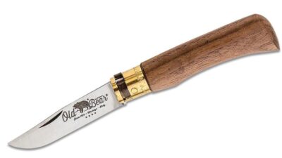 Antonini Large Pocket Knife with Blade 3-5/8" Walnut Wood Handle 9307/21LN