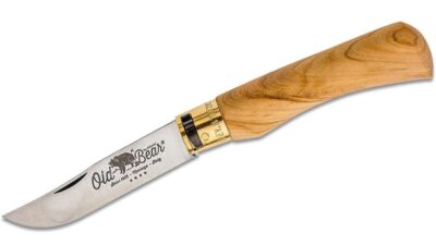 Antonini Extra Large Folding Knife Olive Wood  Handle 9307/23LU