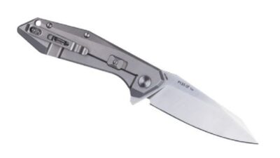 P135 Pocket Knife Large Blade, Stainless Steel Handle, Safety Lock P135-SF
