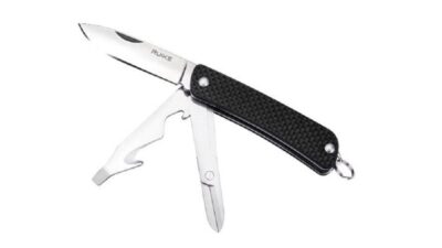 S31 Criterion Collection Keychain Multi Tool Pocket Knife Black G10 Handle S31-B