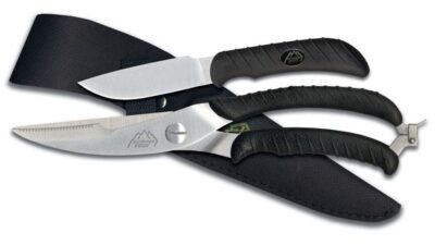 Shear-Knife Combo with Nylon Belt Sheath SK-100