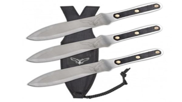 Le Sphinx  Throwing Fixed Blade Knife 13-5/8" 3 Piece Set SPHINX-3N