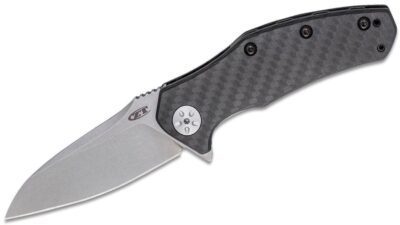 Assisted Flipper 3.25" S35VN Stonewash Blade, Carbon Fiber Handle, Liner Lock 0770CF