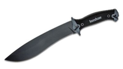 Camp 10 Fixed 10" Carbon Steel Blade, Rubber Handle 1077