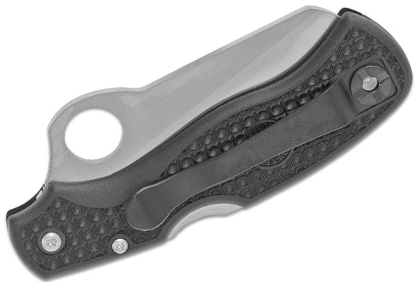 Rescue 79mm Folding Knife 3-1/8" VG10 Satin Serrated Blade, Black FRN Handle, Lockback C45SBK - Image 3