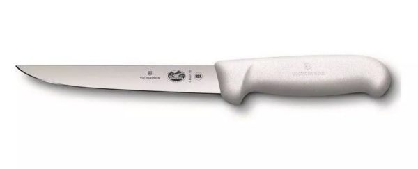 Boning Knife Fibrox Straight Wide Blade White 6" (15 cm) 5.6007.15 - Image 2