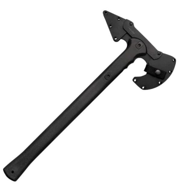 Trench Hawk Drop Forged Combat Tomahawk 19" Overall, Black, Secure-Ex Sheath 90PTH - Image 2