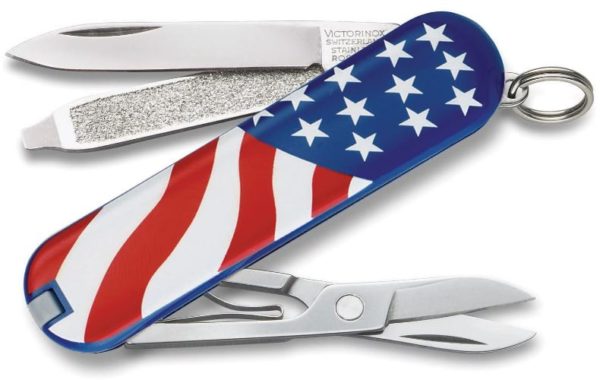 Classic SD Multi Tool Pocket Knife, US Flag, 2-1/4" Closed (Old Sku 54216) - 0.6223.2E1-X2 - Image 2