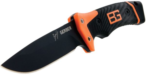 Bear Grylls Ultimate Pro Survival Knife 4.8" Plain Blade, TPE Overmold Handle 31-001901 - Image 2