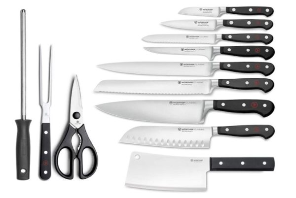 Messerblock Set Braun Classic 13 Pieces Precision Forged High-Carbon Stainless Steel Blade 1090171203 - Image 2