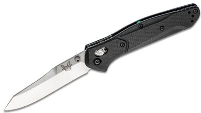 Osborne Folding Knife 3.4" S30V Plain Blade, Black G10 Handle, AXIS/Crossbar Lock 940-2