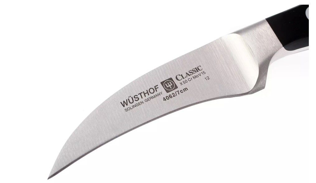 Peeling Classic Knife 2.5" (7 cm), Bird's Beak Curved Blade 4062-7 - Image 2