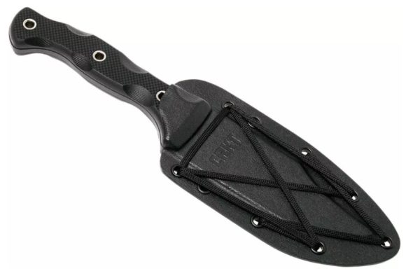 Rakkasan™ Fixed 4.894" Black Clip Point Blade, Black G10 Handle 1520 - Image 3