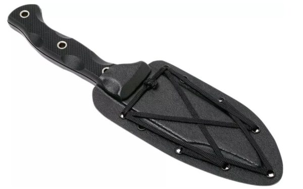 Rakkasan™ Fixed 4.894" Black Clip Point Blade, Black G10 Handle 1520 - Image 4