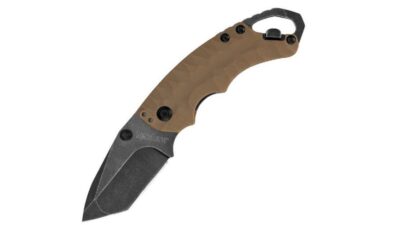 Shuffle II FDE Flat Dark Earth, Handle Color Lockback Folding Knife 8750TTANBWX