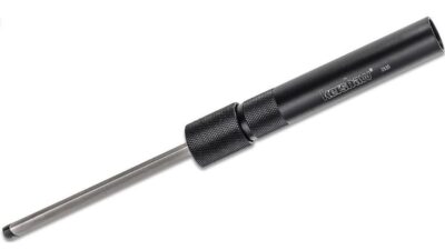 Ultra Tek Diamond Steel Blade Sharpener with 600-Grit Diamond Coated Oval Shaft 2535