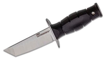 Mini Leatherneck Tanto Fixed Blade 6.75" Overall, Kray-Ex Handle, Secure-Ex Sheath 39LSAA