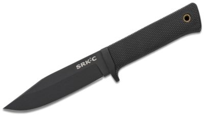 SRK Compact  SK5 Carbon Steel Fixed Blade Knife with Sheath 49LCKD