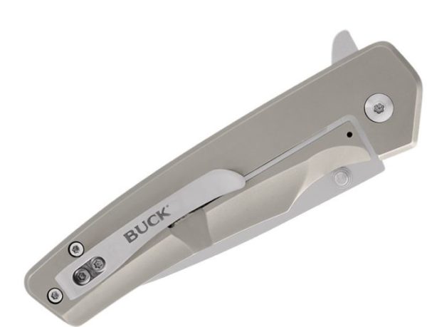 254 Odessa Satin Drop Point Stainless Steel Frame Lock Flipper Folder 0254SSS-B - Image 3