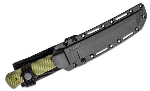 Recon Tanto Fixed 7" Black SK-5 Blade, OD Green Kray-Ex Handle, Secure-Ex Sheath  49LRT-ODBK - Image 3