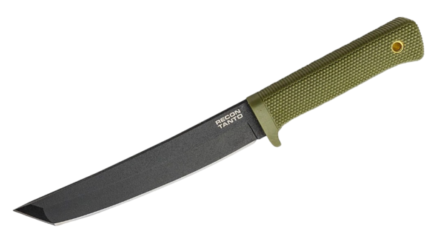 Recon Tanto Fixed 7" Black SK-5 Blade, OD Green Kray-Ex Handle, Secure-Ex Sheath  49LRT-ODBK