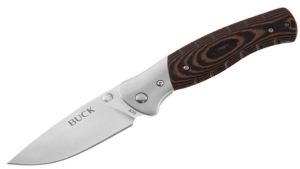 835 Selkirk Micarta Folding Knife 0835BRS-B