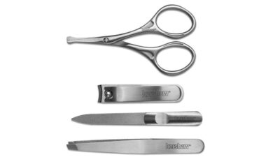 Manicure Set Stainless Steel  4-Piece with Case KMCURE