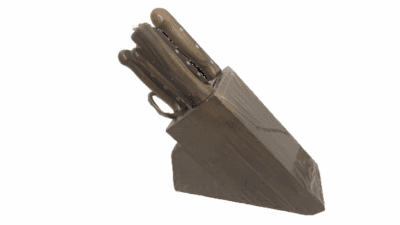 Block Walnut/Green - Generic Brand 19407