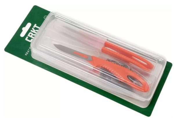 PDK  Precision Disposable Kit Fixed 2.602" #60 Razor Blade, ER Orange ABS Handle 2393H - Image 6