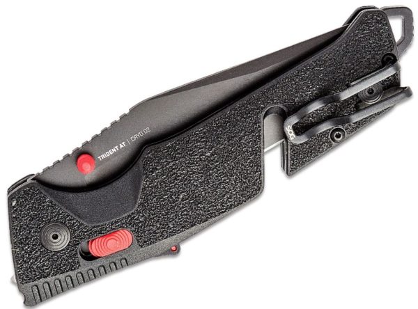 Trident AT Black and Red Tanto Assisted Folding Knife  11-12-04-57 - Image 3