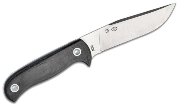 Bradley Gayle Bowie Fixed 5.13" PSF27 Blade, Smooth Black G10 Handle FB33GP - Image 2