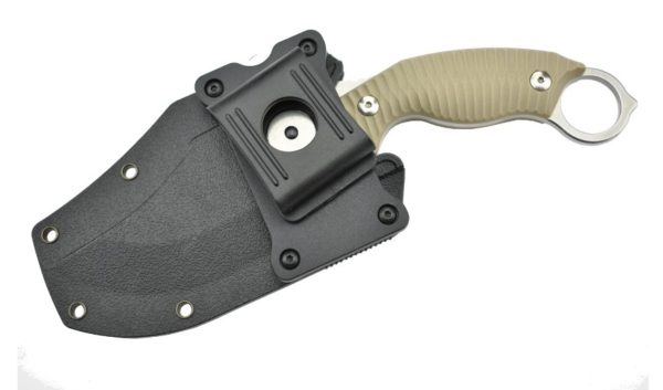 F181 Fixed Blade Tactical Knife with Safety Ring F181-W - Image 4