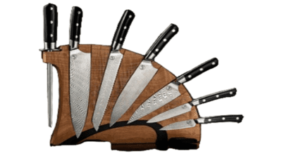 Kultro Pro Lightning Kitchen Knife Set Maple K19-ML