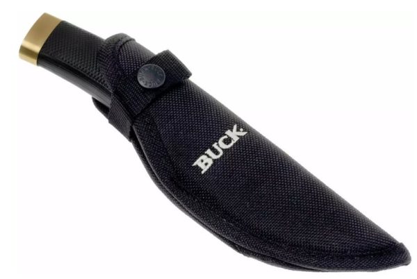 Vanguard Fixed Blade Knife, Black Rubber Handle  with Sheath 0692BKS-B - Image 3