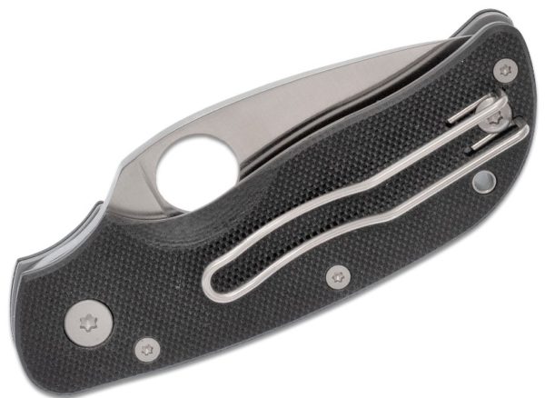 Cat Folding Knife 2.44" CTS-BD1N Satin Plain Blade, Black G10 Handle, Liner Lock C129GP - Image 3