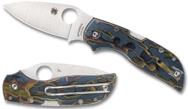 Chaparral Folding Knife 2.8" CTS XHP Satin Plain Blade, Raffir Noble Handle, Lockback C152RNP - Image 5