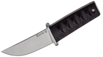 Kyoto II Boot Knife Fixed 3.50" Black Reinforced Point Blade, OD Green Kray-Ex Handle, Secure-Ex Sheath 17DB-ODBK