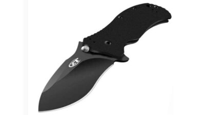 Drop Point with Recurve Folding Knife Assisted Opening CPM S30V Stainless Steel Blade 0350