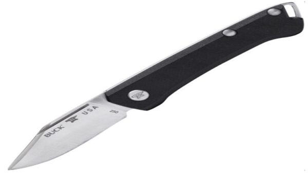 250 Saunter Clip Point Slip Joint Knife Black Micarta 0250BKS1-B