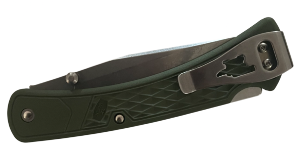 110 Slim Select Folding Knife OD Green Handle 0110ODS2-B - Image 4